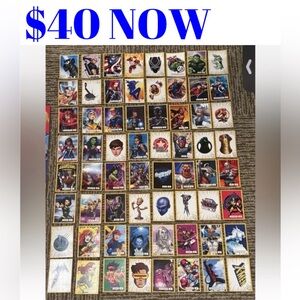 2025 MARVEL Comics BE A HERO Loblaws Superstore Complete 64 Sticker Card Set